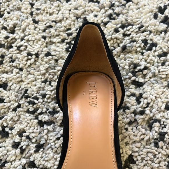 J. Crew Classic Black Pointed Heels - Picture 6 of 11